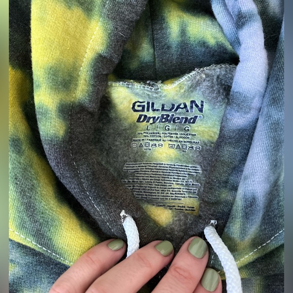 Oversized tie-dye sweatshirt (lxix by Brian Robert Jones) - Picture 4 of 4